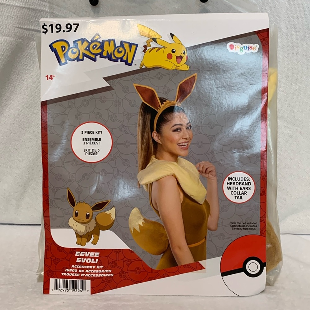 Pokémon eevee accessory kit
